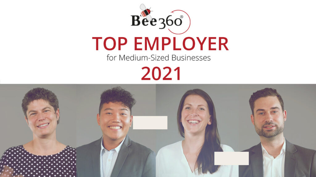 Bee360 Arbeitgeber des Jahres 2021